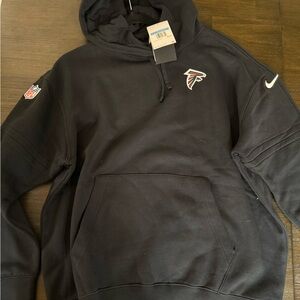 Women's Nike Black Atlanta Falcon's Hoodie with Kangaroo Pockets (NWT) Size M